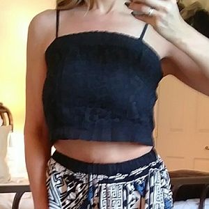 Cropped camisol